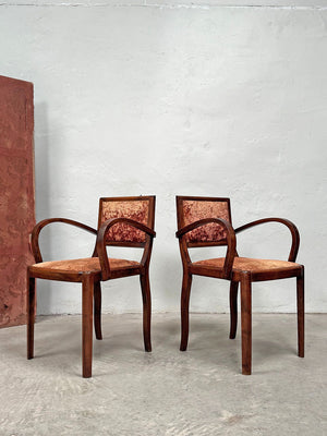 Pair of bridge chairs