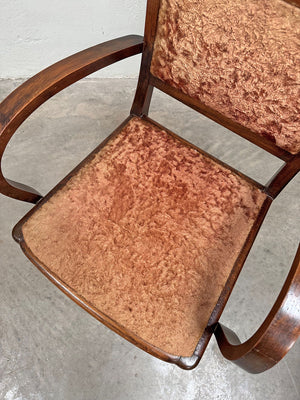 Pair of bridge chairs