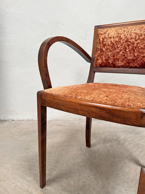 Pair of bridge chairs