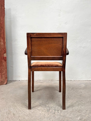 Pair of bridge chairs