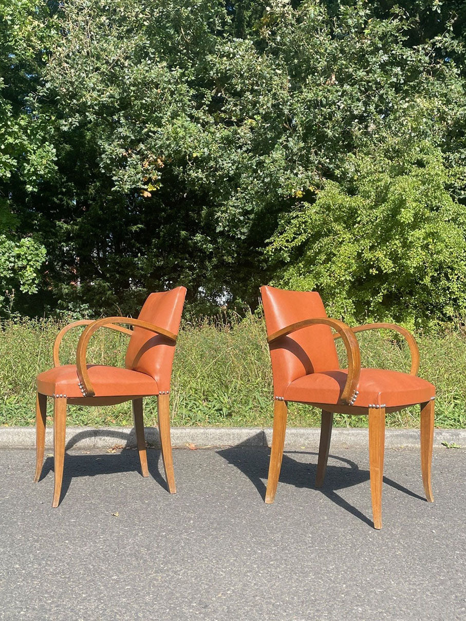 Pair of bridge chairs 'as is'