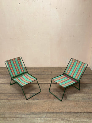 Folding chairs