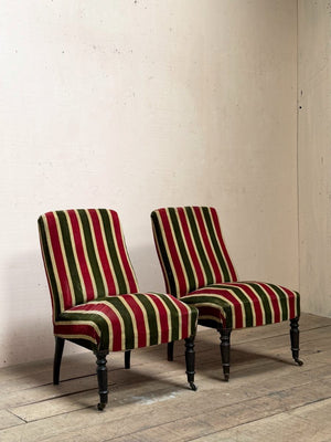 Pair of occasional chairs