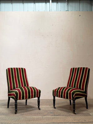 Pair of occasional chairs