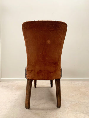 Two large leather voyeurs seats ('as is', each)