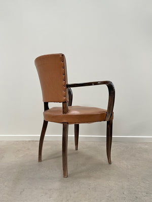 Set of 3 bridge chairs 'as is'