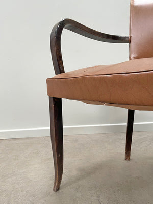 Set of 3 bridge chairs 'as is'
