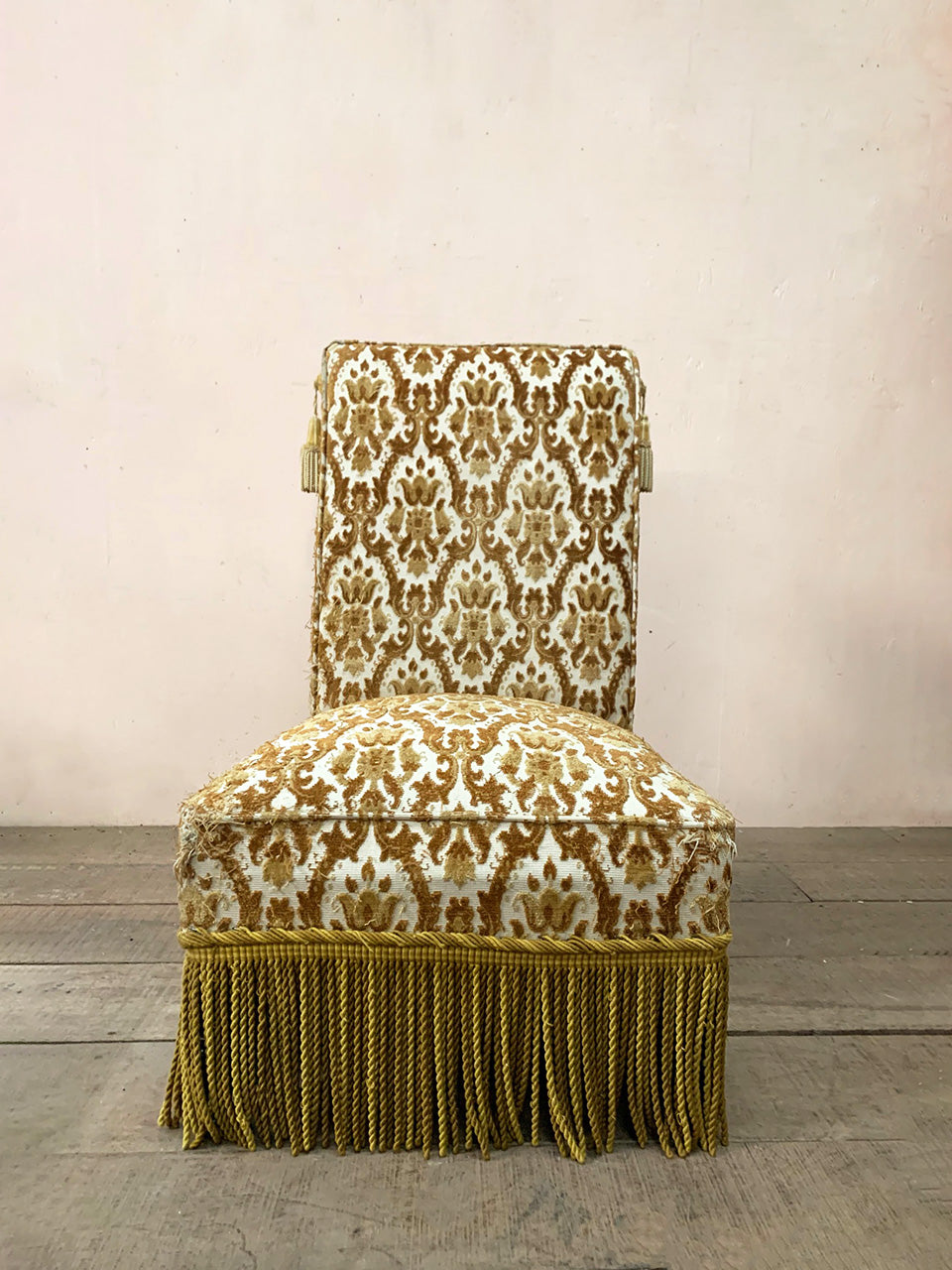 Napoleon III slipper chair