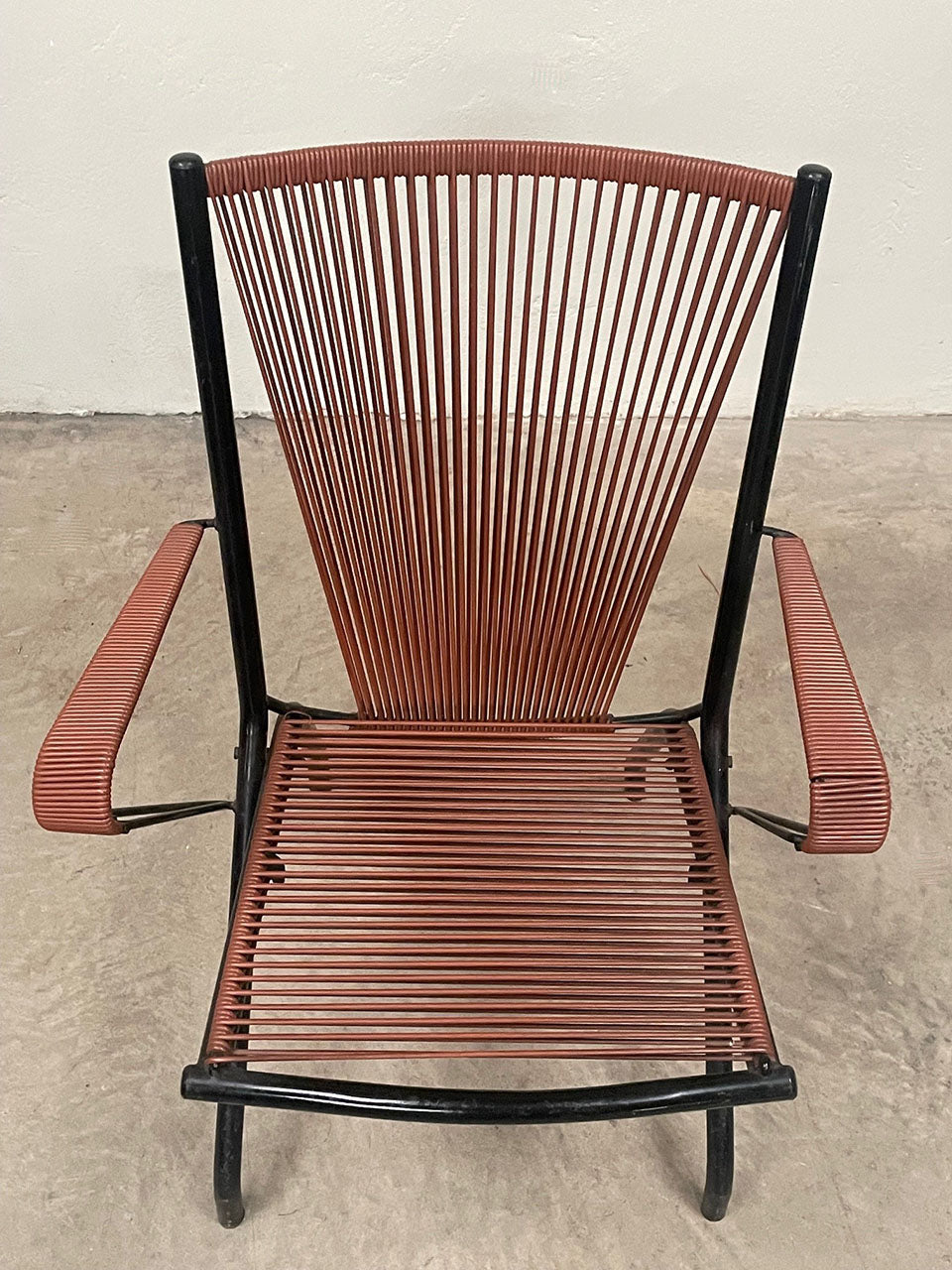 Mid century folding chair