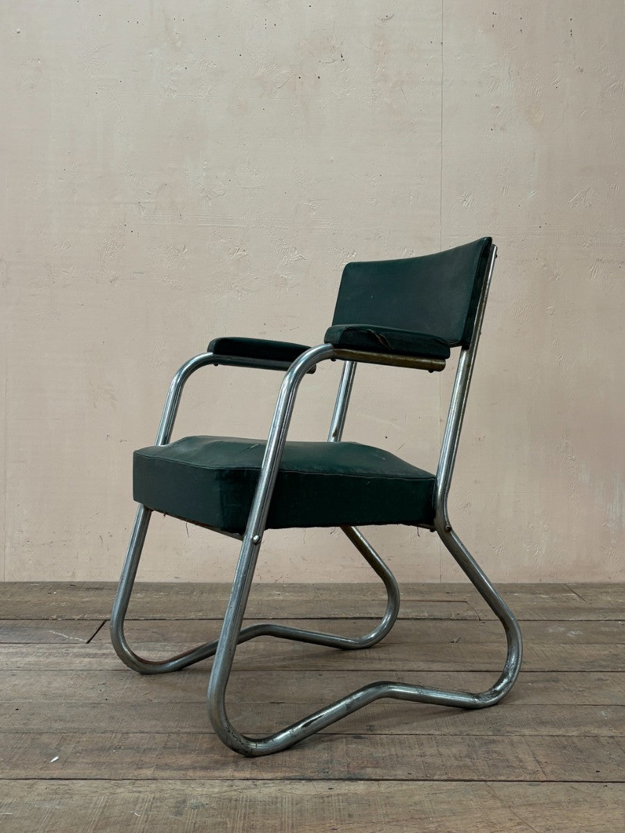 Tubular steel chair 'as is'