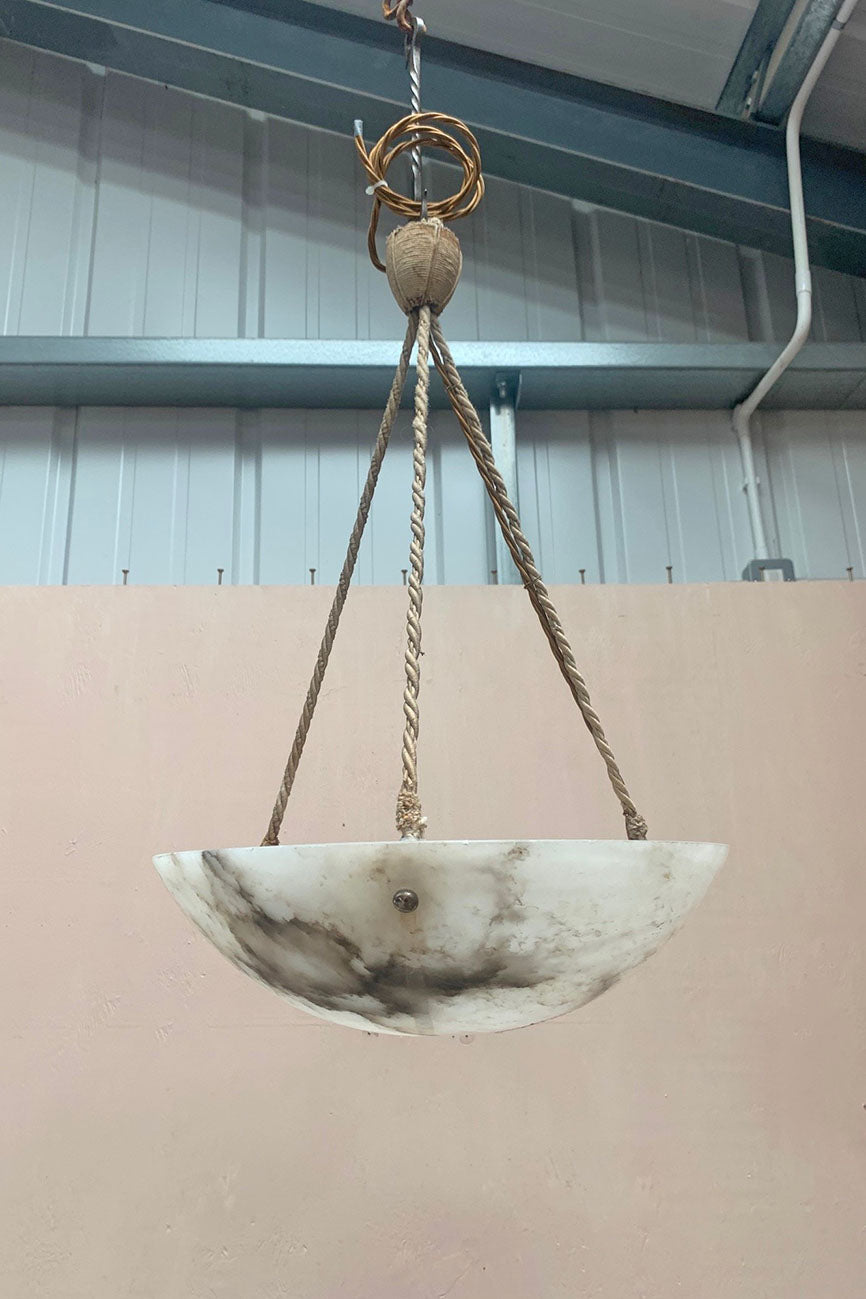 Alabaster ceiling light