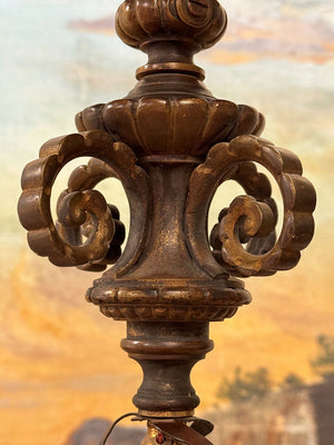 Brass ceiling light
