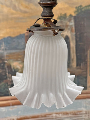 Brass ceiling light