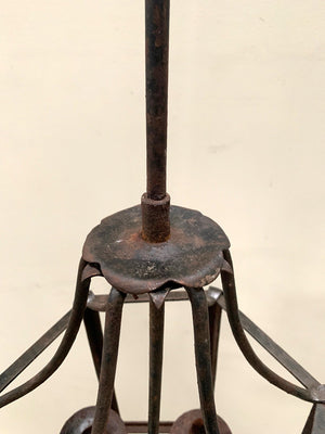 Ceiling candleholder