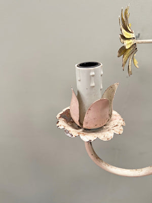 Floral chandelier 'as is'