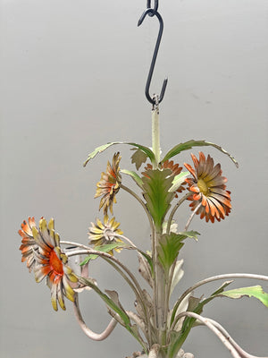 Floral chandelier 'as is'