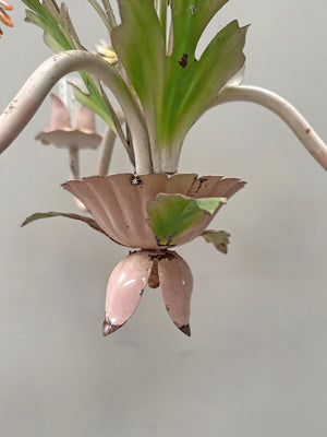 Floral chandelier 'as is'