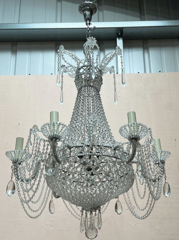 Large beaded chandelier The French House York