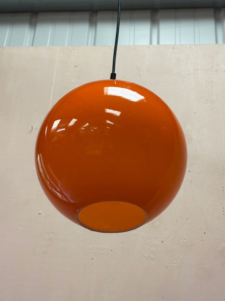 Orange glass globes (priced individually)