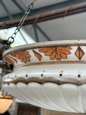 Glass ceiling shade