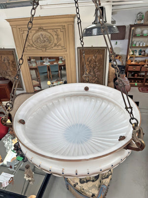 Glass ceiling shade