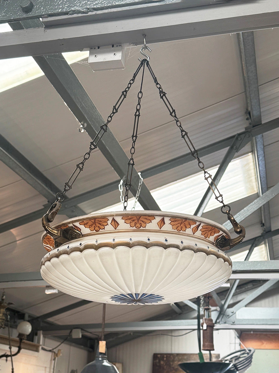 Glass ceiling shade