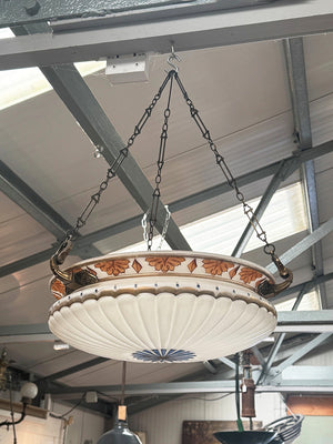 Glass ceiling shade