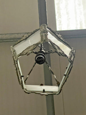 Petite brass lantern