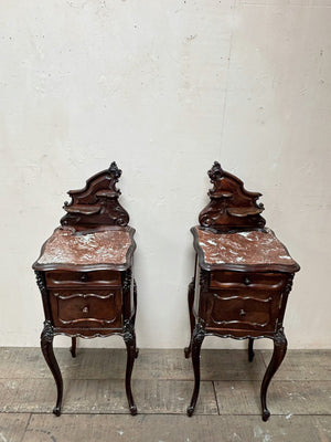 Rosewood cabinets (pair)