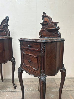 Rosewood cabinets (pair)
