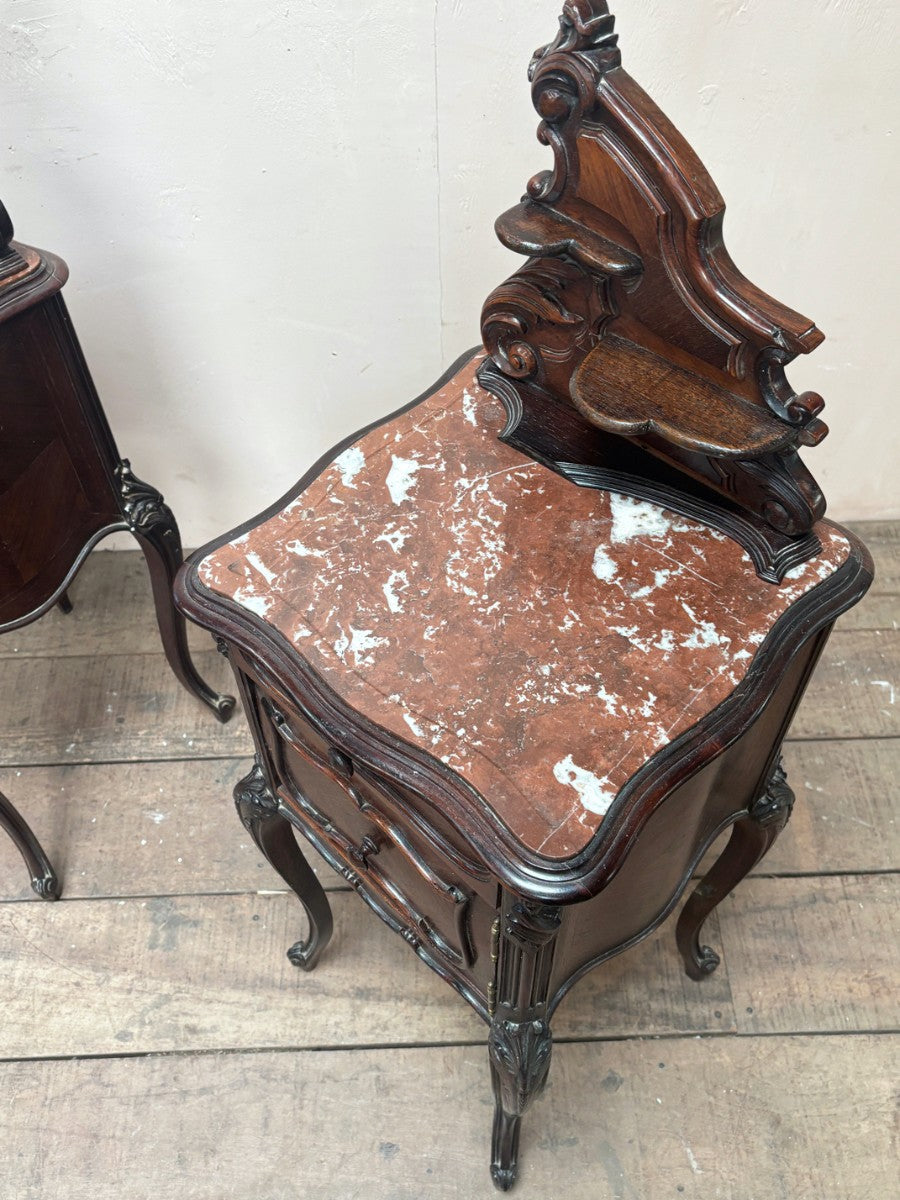 Rosewood cabinets (pair)