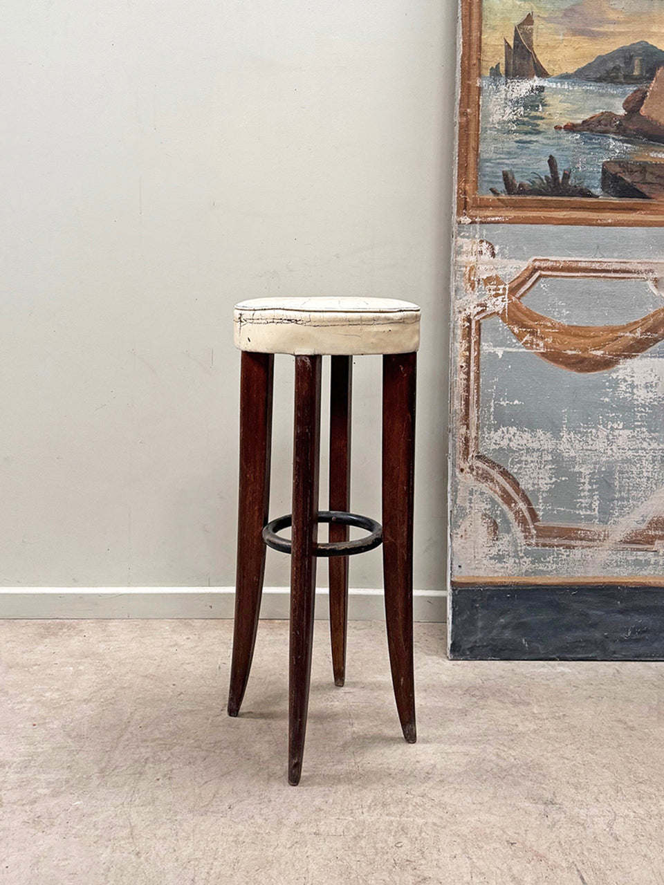 1940s tall stool
