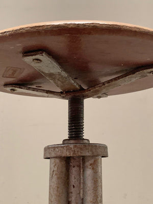 Adjustable height stool