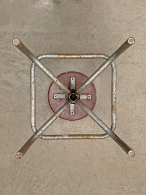 Adjustable height stool