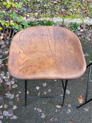 Bespoke steel and timber stools
