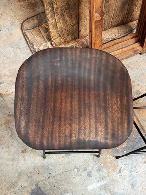 Bespoke steel and timber stools