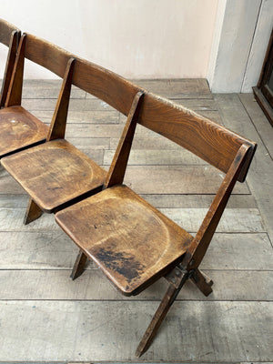 Folding chapel benches (each)