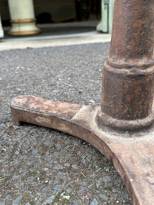 Iron mill stool