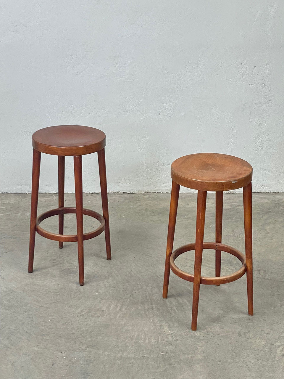Pair of Baumann stools