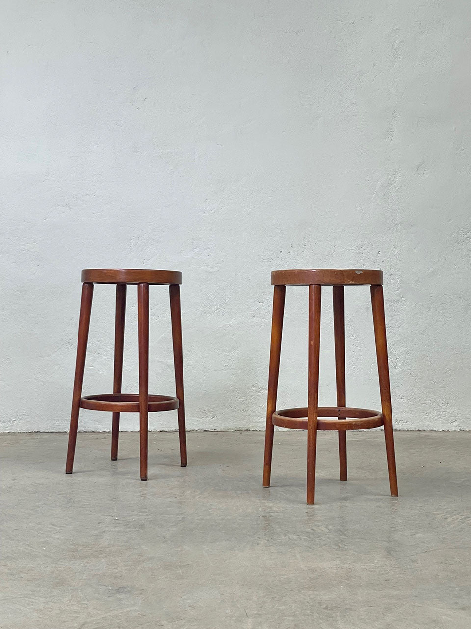 Pair of Baumann stools