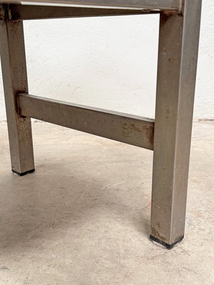 Red leather stool (Reserved)
