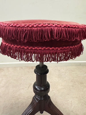 Maple & Co. rosewood stool