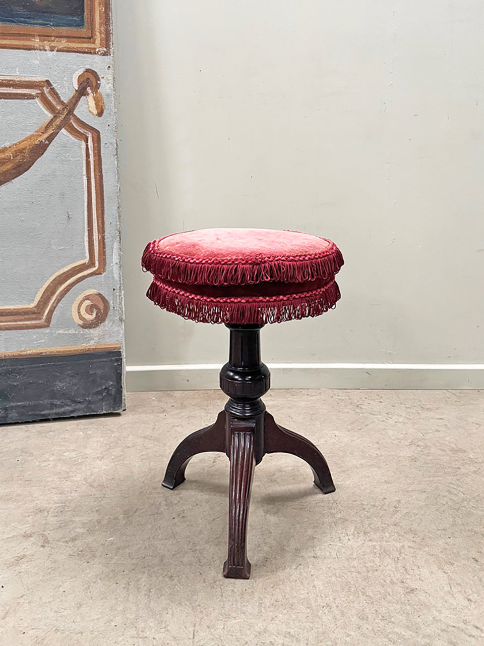 Maple & Co. rosewood stool