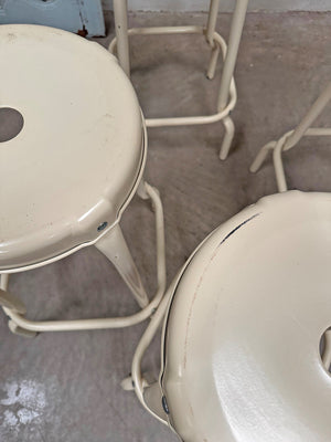 Set of 4 mid height stools (each)