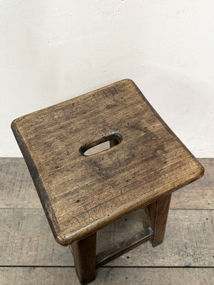 19th century A-frame stools (each)