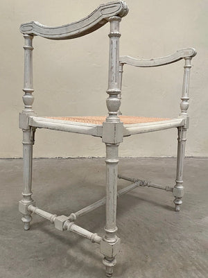 Piano, or dressing table stool with cane seat