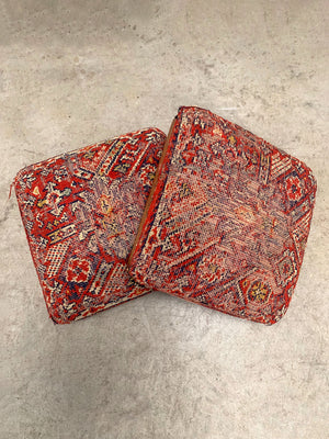 2 carpet footstools (each)