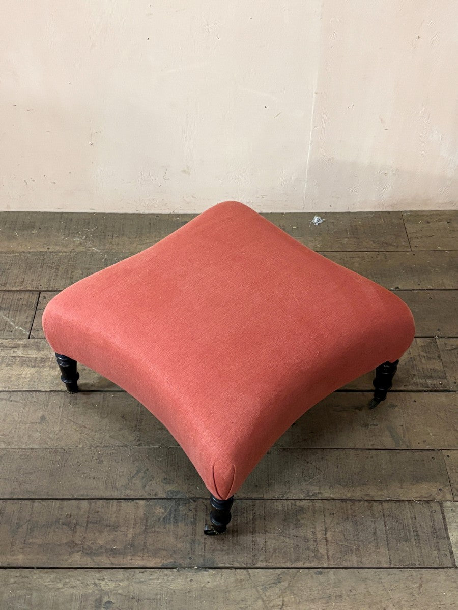 Concave footstool