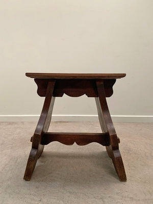 Curved base stool or side table