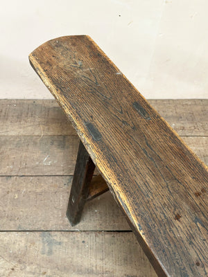 Pair of oak benches